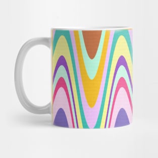 Colourful lines pattern Mug